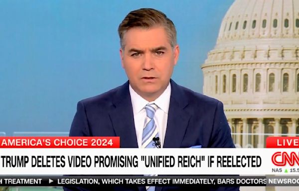 CNN Anchor Eviscerates Trump Over ‘Unified Reich’ Video