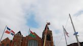 9-foot gold cross is final touch on former Kingsway Kathedral’s 14-year restoration effort