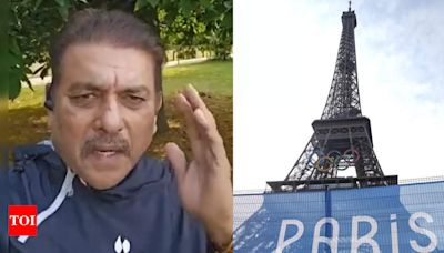 'Can't wait for it': Ravi Shastri welcomes Paris Olympics in his signature style - watch | Paris Olympics 2024 News - Times of India