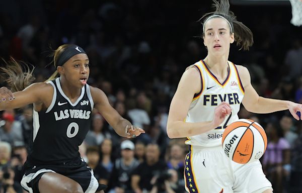 Indiana vs. Las Vegas highlights: A’ja Wilson steals show against Caitlin Clark