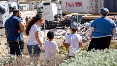 Protesters in Israel arrested after attacking Gaza aid trucks