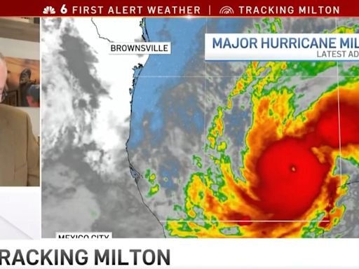 “Es un huracán horroroso”: meteorólogo no puede contener las lágrimas mientras alerta sobre el huracán Milton