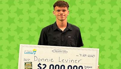 18-Year-Old Man Trusted His Gut and Won a $2 Million Lottery Prize: 'Something Just Told Me to Buy It'