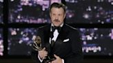 Jason Sudeikis Embraces Improv Skills On Stage As He Wins Third Emmy For ‘Ted Lasso’ Role