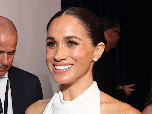 We're Obsessed With Meghan Markle's Chic Halterneck Linen Two-Piece