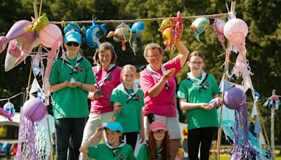 In pictures: Shropshire's Girl Guides reunite for first county camp in five years