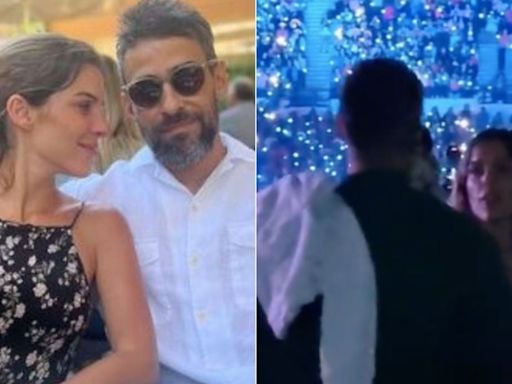 La pelea de Maite Orsini y Jorge Valdivia en show de Karol G