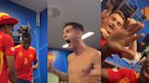 Así fue la fiesta de España tras ganar la Eurocopa: de la locura de Morata al baile de Lamine Yamal y Nico Williams
