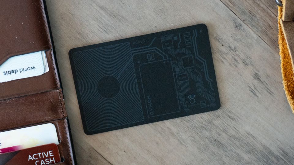The $40 Nomad Tracking Card is a sleek AirTag alternative for your wallet