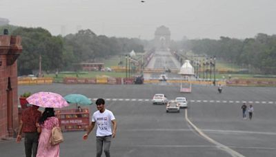 Delhi: Heavy rain brings relief from heat; IMD issues ‘yellow alert’