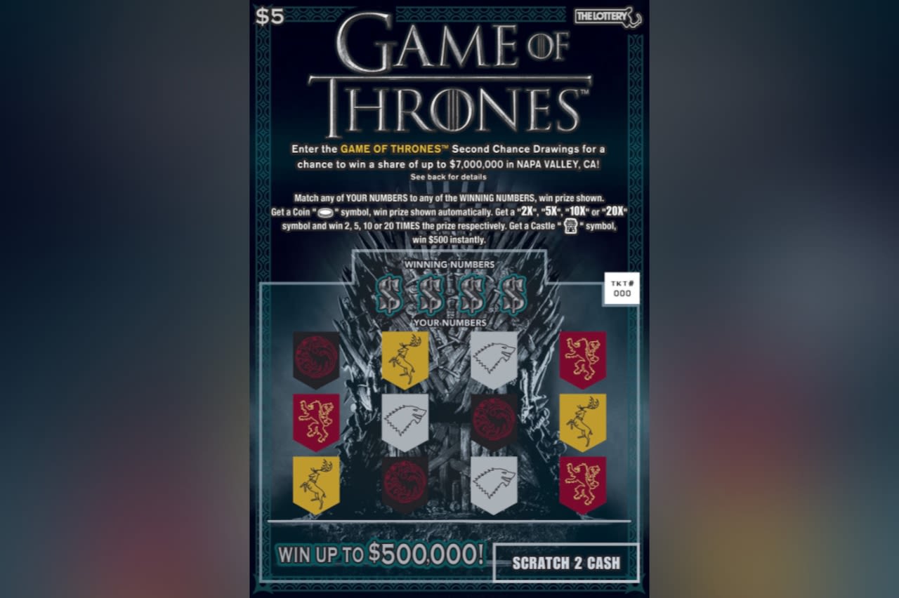 1st round of Mass. Lottery’s ‘Game of Thrones’ California trip winners revealed