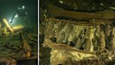 Polish divers unearth shipwreck loaded with 19th-century Champagne and luxury goods