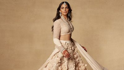 Saving the best for last, Isha Ambani hit it out of the park in an ivory Sabyasachi lehenga for brother Anant’s wedding reception