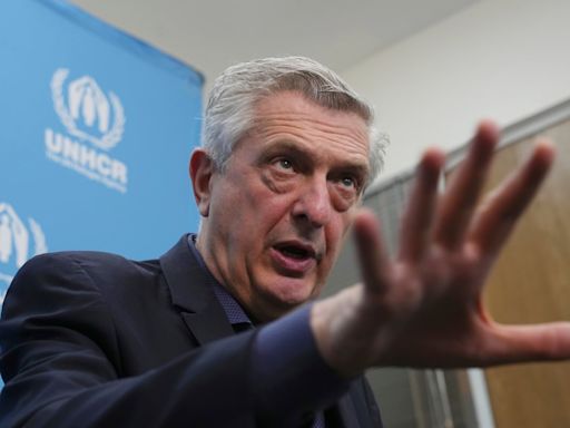 UN refugee chief says 114 million have fled homes because nations fail to tackle causes of conflict