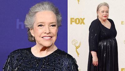 Kathy Bates shocks fans with drastic 100lb weight loss on Emmys red carpet