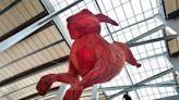 Why is there a big red rabbit at Sacramento airport? Here’s the story behind ‘Leap’