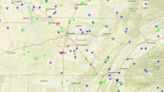 What path did the tornado in Columbia, Tennessee take? Weather service crews out looking at damage path