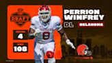 Video: Perrion Winfrey putting up Nick Chubb-like weight