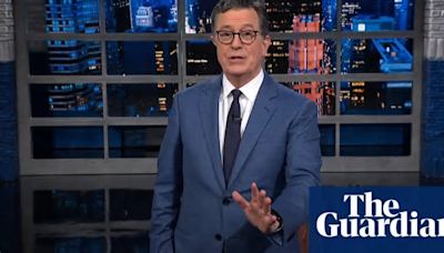 Stephen Colbert: ‘If you like puppies, you’re not going to like Kristi Noem’