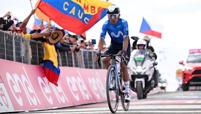 El colombiano Nairo Quintana regresa en el Giro: "Este segundo lugar sabe muy bien. Estoy emocionado"