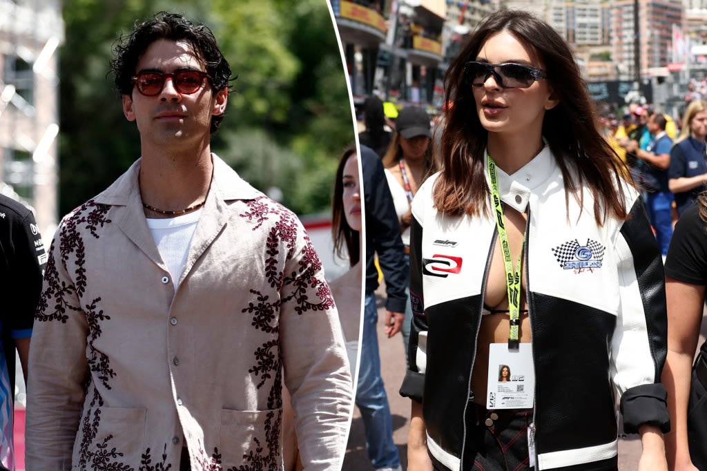 Celebrities attend the F1 Monaco Grand Prix: Emily Ratajkowski, Joe Jonas and more