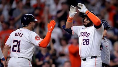 Victor Caratini's HR caps Astros' wild win over Guardians