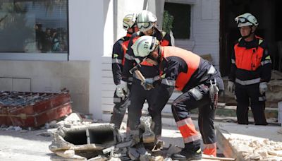 Envían restos de la terraza a un laboratorio para estudiar la resistencia del material