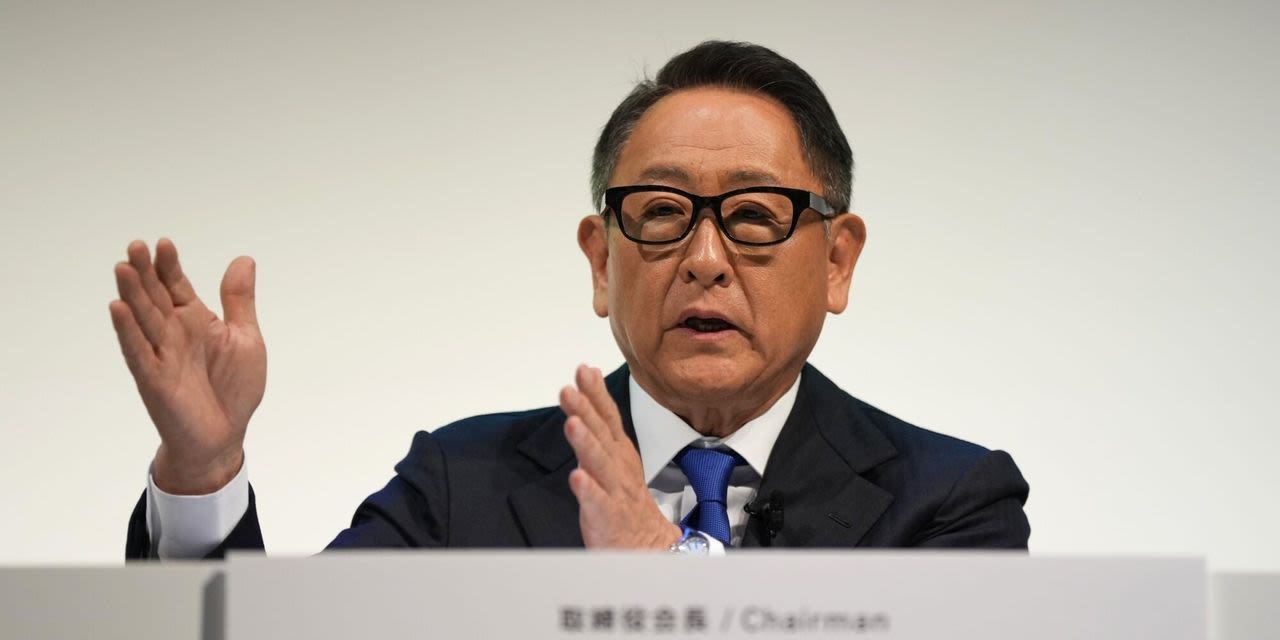 Toyota Shareholder Support for Chairman Akio Toyoda Falls Sharply