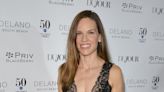 Hilary Swank está embarazada de mellizos a sus 48 años