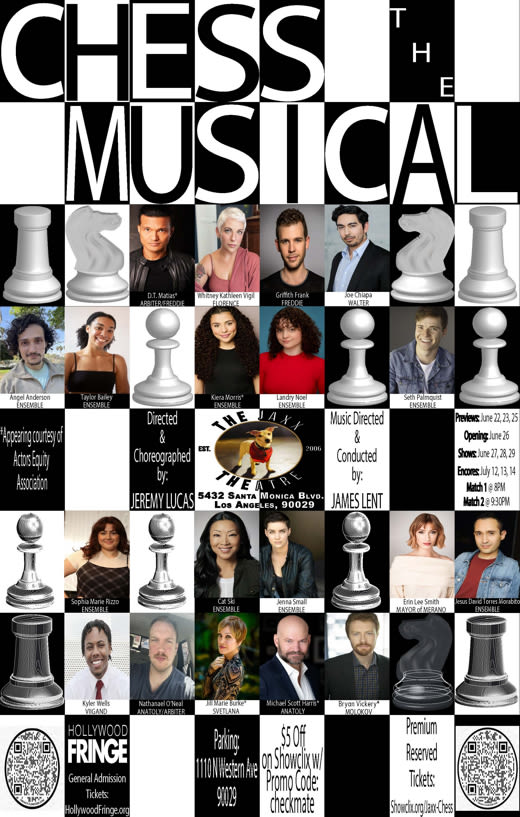 CHESS, the Musical in Los Angeles at Jaxx Theatre 2024