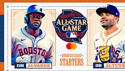 Altuve, Alvarez headed to Arlington as All-Star starters