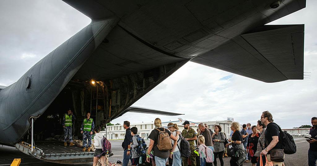 Australia and New Zealand launch military evacuation flights from New Caledonia
