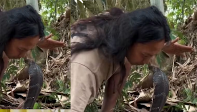 Watch: Man Hypnotises, Plays With Venomous Snake, Shocks Internet