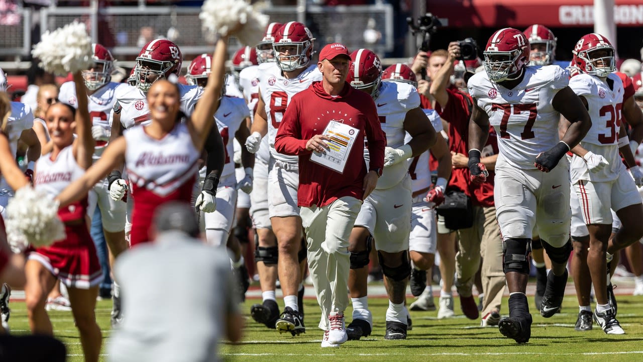 Kickoff time, TV network set for Alabama vs. Western Kentucky