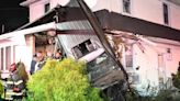 3 injured after driver loses control, crashes car into home in West Babylon
