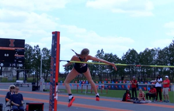 Sajdokova, Yeboah break Illinois high jump record