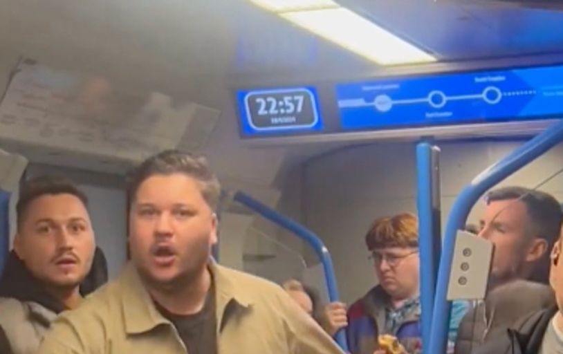 ‘This is England’: Train passengers horrified as man launches into racist tirade in packed carriage