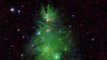 NASA spots a massive 'Christmas tree' floating in space