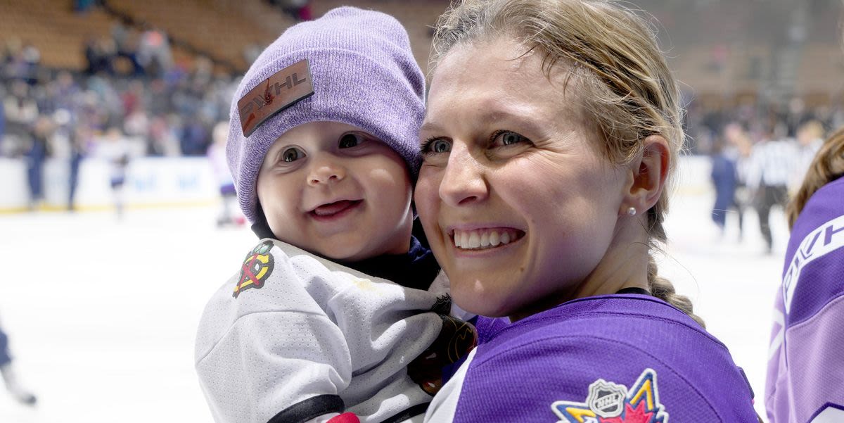 This Professional Hockey Player Is On A Mission To Redefine The Term ‘Hockey Mom’