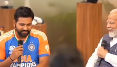 Rohit Sharma's Hilarious 'Yeh', 'Woh' During Chat With PM Modi Leaves Cricket Fans ROFL - News18
