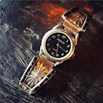 極致優品 大きめ天然石とPOW-WOW 代官山銀鱚工坊 ZUNNI圖騰腕錶手錶腕時計 YS2605