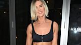 Sarah-Jayne Dunn shows off rock-hard abs in crop top and see-through mini skirt