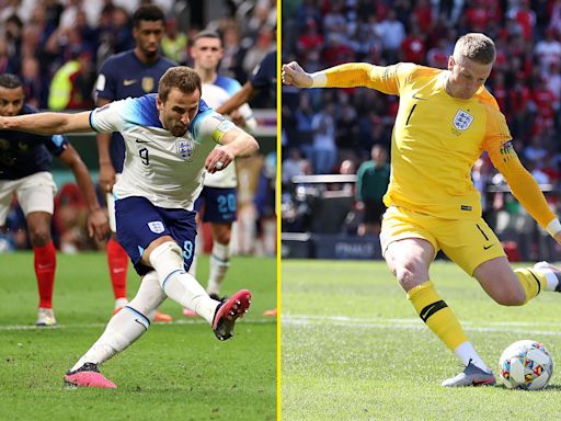 Full penalty stats for every England star from Kane to Pickford and more