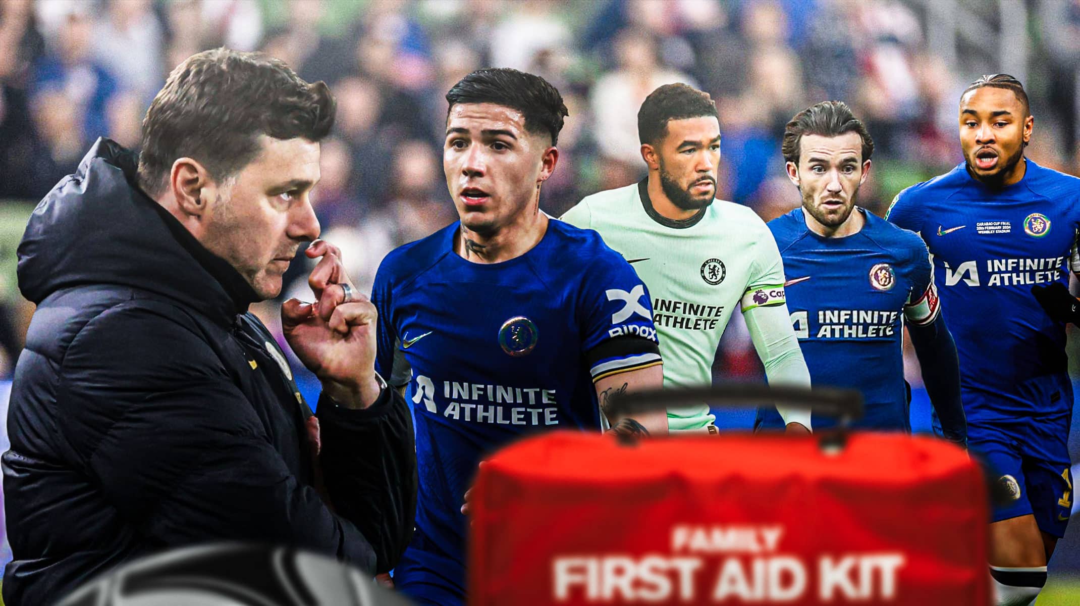 Chelsea's embarrassing injury-hit squad list revealed before Tottenham clash