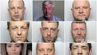 Locked Up: The west Wales criminals who have been jailed in July