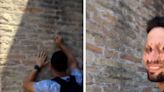 British tourist who carved name into Colosseum begs for forgiveness