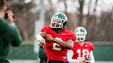 Michigan State football's Aidan Chiles already showing 'swagger' and California cool