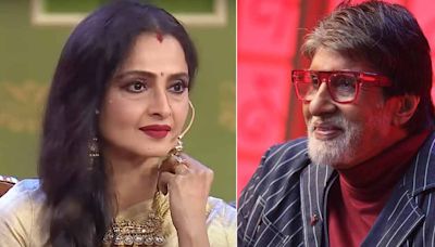 ...When Rekha Said A 'Whiff' Of Amitabh Bachchan Is Enough For Her To Be Happy: "Duniya Bhar Ke Love Aap...