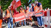 German building industry workers go on first strike in years