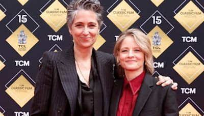 Jodie Foster Celebrates Career Milestone & Wedding Anniversary With Wife By Her Side